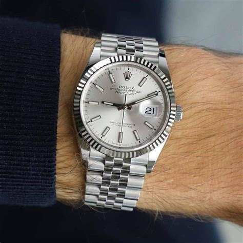 rolex datejust 36 lug-to-lug|Rolex sizes chart.